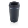 Topl To Go-glas av återvunnen plast Patenterat 360-lock 354 marinblå