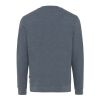 Iqoniq Denali sweatshirt i återvunnen ofärgad bomull heather navy | XXXL | Inget reklamtryck | Inte tillgängligt | Inte tillgängligt | Inte tillgängligt