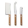 VINGA Veia cheese set brun