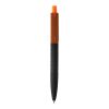 X3 svart smooth touchpenna orange-svart