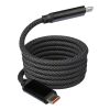 Nylon charging cable Janet Blå | Inget reklamtryck | Inte tillgängligt | Inte tillgängligt