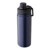 Stainless steel double-walled drinking bottle 500 ml Chad Blå