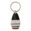 Zinc alloy keychain Aria Brun | Inget reklamtryck