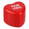 PP heart-shaped lip balm jar Ilja Röd | Inget reklamtryck | Inte tillgängligt | Inte tillgängligt