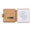 Cardboard coloring set Marlon färgglad | Inget reklamtryck | Inte tillgängligt | Inte tillgängligt