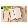 PU and bamboo notebook Dorita Svart | Inget reklamtryck | Inte tillgängligt | Inte tillgängligt
