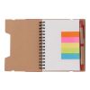Recycled paper notebook Angela Röd | Inget reklamtryck | Inte tillgängligt | Inte tillgängligt