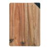 Cutting board Heinz | Recycled acacia | With knife sharpener Brun