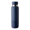 Stainless steel double-walled bottle (500 ml) Lieselotte Grå