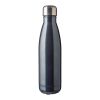 Recycled stainless steel single-walled flask 650 ml Cliff Svart