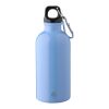 Recycled stainless steel single walled bottle (400 ml) Sable Ljusblå