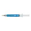 Recycled ABS syringe shaped ballpen Dr. David Transparent