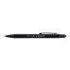 Recycled aluminium rubberized ballpen Formentera Guld