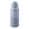 Stainless steel dubble-walled drinking bottle 800 ml Katie Grå