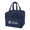 Recycled polycotton (330 gsm) cooler bag Elowen beige