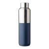 Recycled stainless steel double-walled drinking bottle (600 ml) Esen Vit