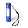 Recycled aluminium COB flashlight Sami Koboltblå