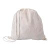 Gympapåse/Ryggsäck i bomull (120 g) beige