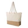 Shoppingväska i bomull Diego beige