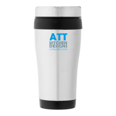 Elwood termosmugg Standard | Silver-Svart | Inget reklamtryck | Inte tillgängligt | Inte tillgängligt