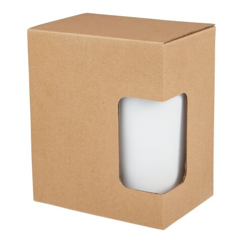 Nordia 400 ml återvunnen mugg med dubbelvägg Standard | vit | Inget reklamtryck | Inte tillgängligt | Inte tillgängligt