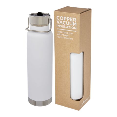 Thor 750 ml kopparvakuumisolerad sportflaska Standard | vit | Inget reklamtryck | Inte tillgängligt | Inte tillgängligt