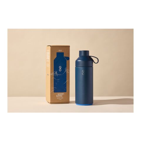 Big Ocean Bottle 1 000 ml vakuumisolerad vattenflaska Standard | Ocean Blue2 | Inget reklamtryck | Inte tillgängligt | Inte tillgängligt