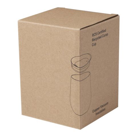 Corzo RCS-certifierad vakuumisolerad kopparmugg, 350 ml Standard | Röd | Inget reklamtryck | Inte tillgängligt | Inte tillgängligt
