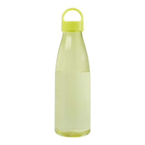 Bergen 800 ml vattenflaska av återvunnen plast Limegrön