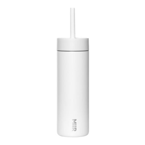 MiiR Sipper 473 ml vattenflaska med sugrör vit