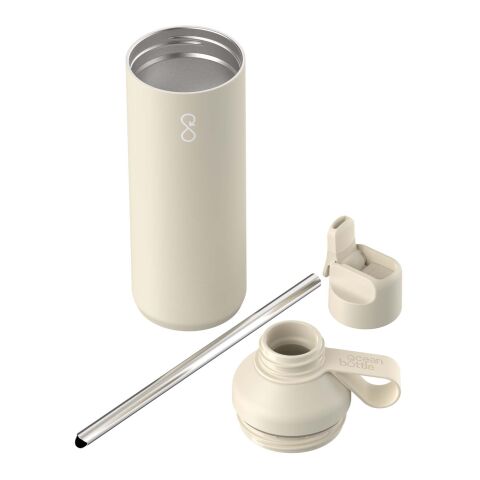 Ocean Bottle Peak GO 710 ml vakuumisolerad vattenflaska Standard | Sandstone | Inget reklamtryck | Inte tillgängligt | Inte tillgängligt
