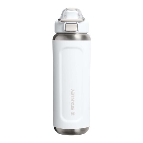 Stanley Classic Wellspring 710 ml isolerad vattenflaska i återvunnet rostfritt stål Standard | Vit | Inget reklamtryck | Inte tillgängligt | Inte tillgängligt