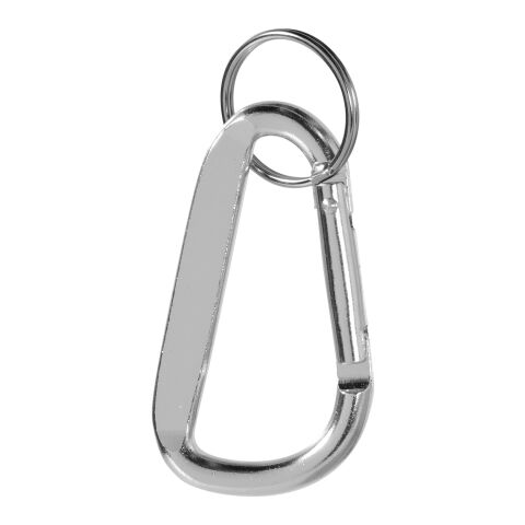 Timor karbinhake med nyckelring av RCS-återvunnen aluminium Silver
