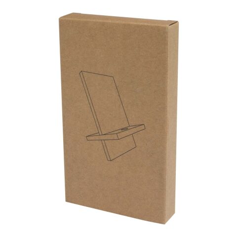 Ceibo avtagbart telefonställ av bambu Standard | Trä | Inget reklamtryck | Inte tillgängligt | Inte tillgängligt