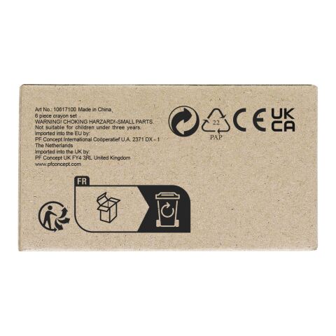 6-delars kritset Standard | Natur | Inget reklamtryck | Inte tillgängligt | Inte tillgängligt | Inte tillgängligt