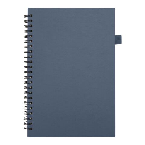 Liss A5 anteckningsbok med hårt omslag av återvunnen plast och spiralrygg Ocean Blue2