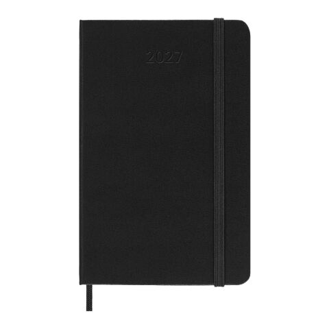 Moleskine inbunden 12-månaders daglig fickplanerare Standard | Svart | Inget reklamtryck | Inte tillgängligt | Inte tillgängligt