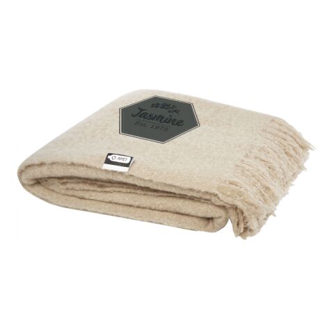 Ivy RPET mohair filt Beige | Inget reklamtryck | Inte tillgängligt | Inte tillgängligt | Inte tillgängligt