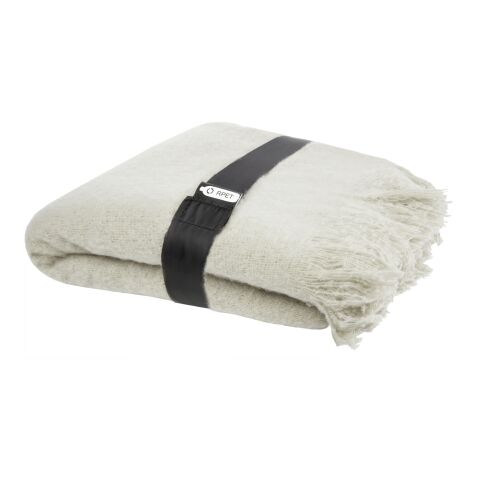 Ivy RPET mohair filt Ljusgrå