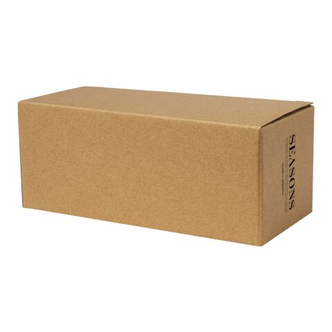 Manti tvådelad 100 ml glaskopp med dubbelvägg och underlägg av bambu Standard | Transparent-Natural | Inget reklamtryck | Inte tillgängligt | Inte tillgängligt