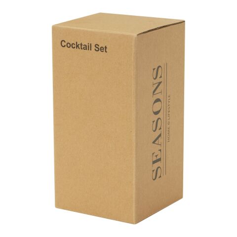 Gaudie cocktailshaker i återvunnet rostfritt stål Standard | Vit | Inget reklamtryck | Inte tillgängligt | Inte tillgängligt