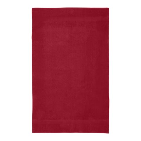 Evelyn badhandduk av 450 g/m² bomull, 100 x 180 cm Röd