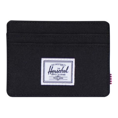 Herschel Charlie RFID-korthållare av återvunnet material Standard | Svart | Inget reklamtryck | Inte tillgängligt | Inte tillgängligt | Inte tillgängligt