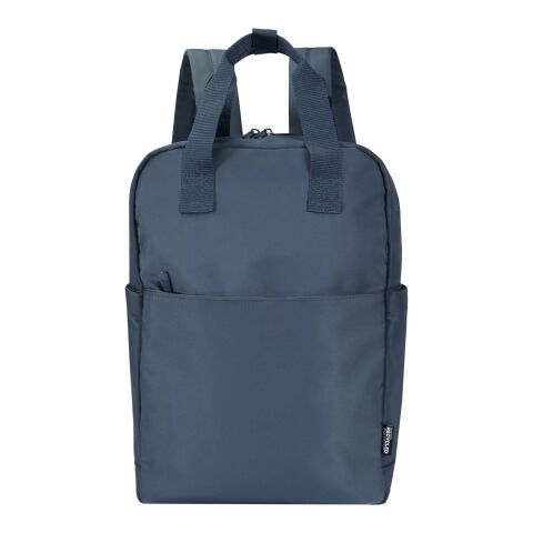 Resa 14 tum Aware™ laptopväska för resor av återvunnet material på 9 l Hale Blue