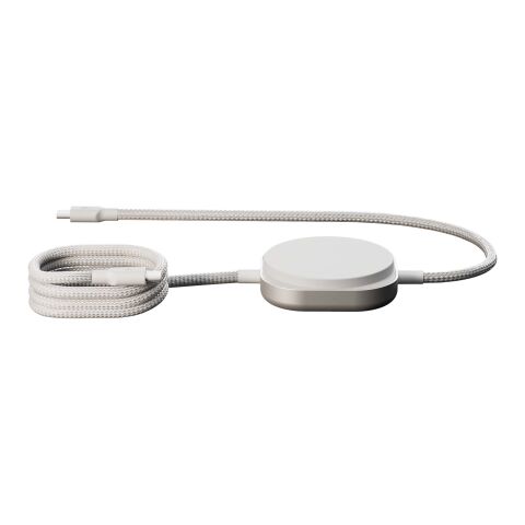 Zens Pro 2 240 W USB-C 2-i-1-laddningskabel Vit