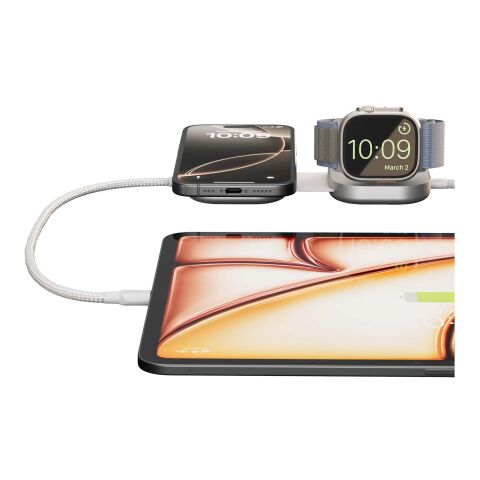 Zens Pro 3 140 W USB-C 3-i-1-laddningskabel Standard | Vit | Inget reklamtryck | Inte tillgängligt | Inte tillgängligt