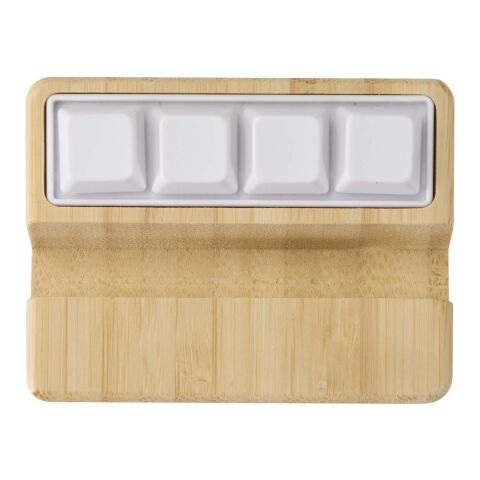 Algol telefonställ och fidget-leksak av återvunnen plast med detaljer i bambu Standard | Trä | Inget reklamtryck | Inte tillgängligt | Inte tillgängligt