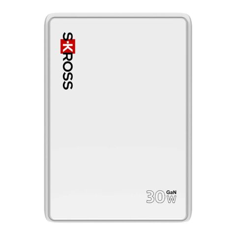 SKROSS® Slim 30W väggladdare för Europa vit