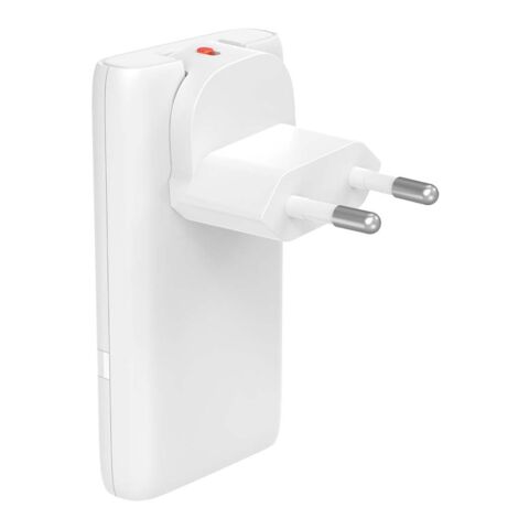 SKROSS® Klip Slim 65W laddare med flera uttag vit