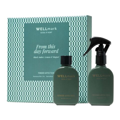 Wellmark Tender Affection 50 ml rumsspray och 50 ml doftspridare Green flash